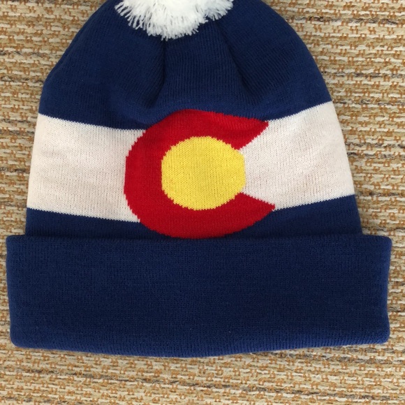 Colorado flag winter hat - Picture 3 of 5